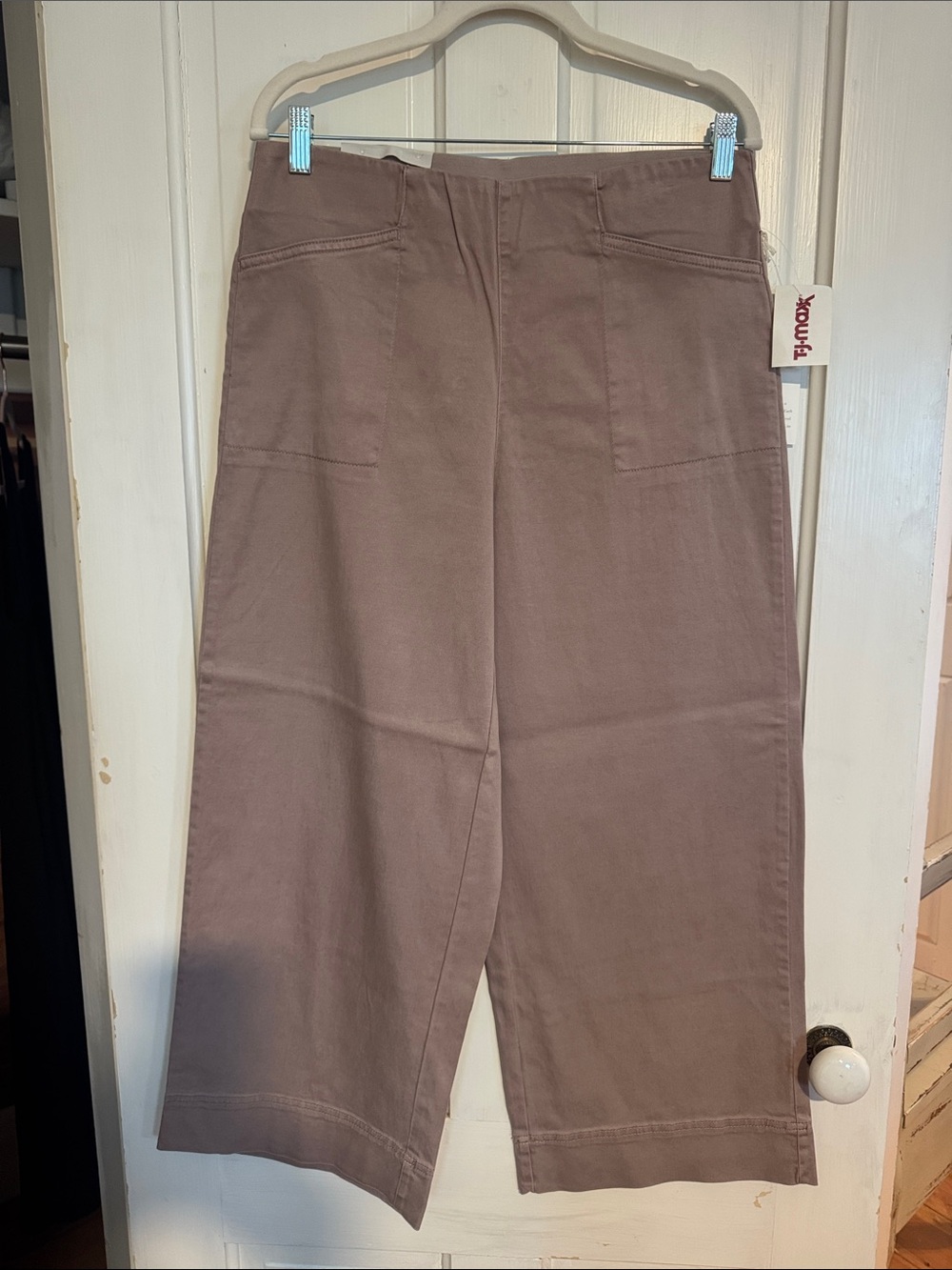 Joie Wide Leg Utility Pants in Dusty Mauve
